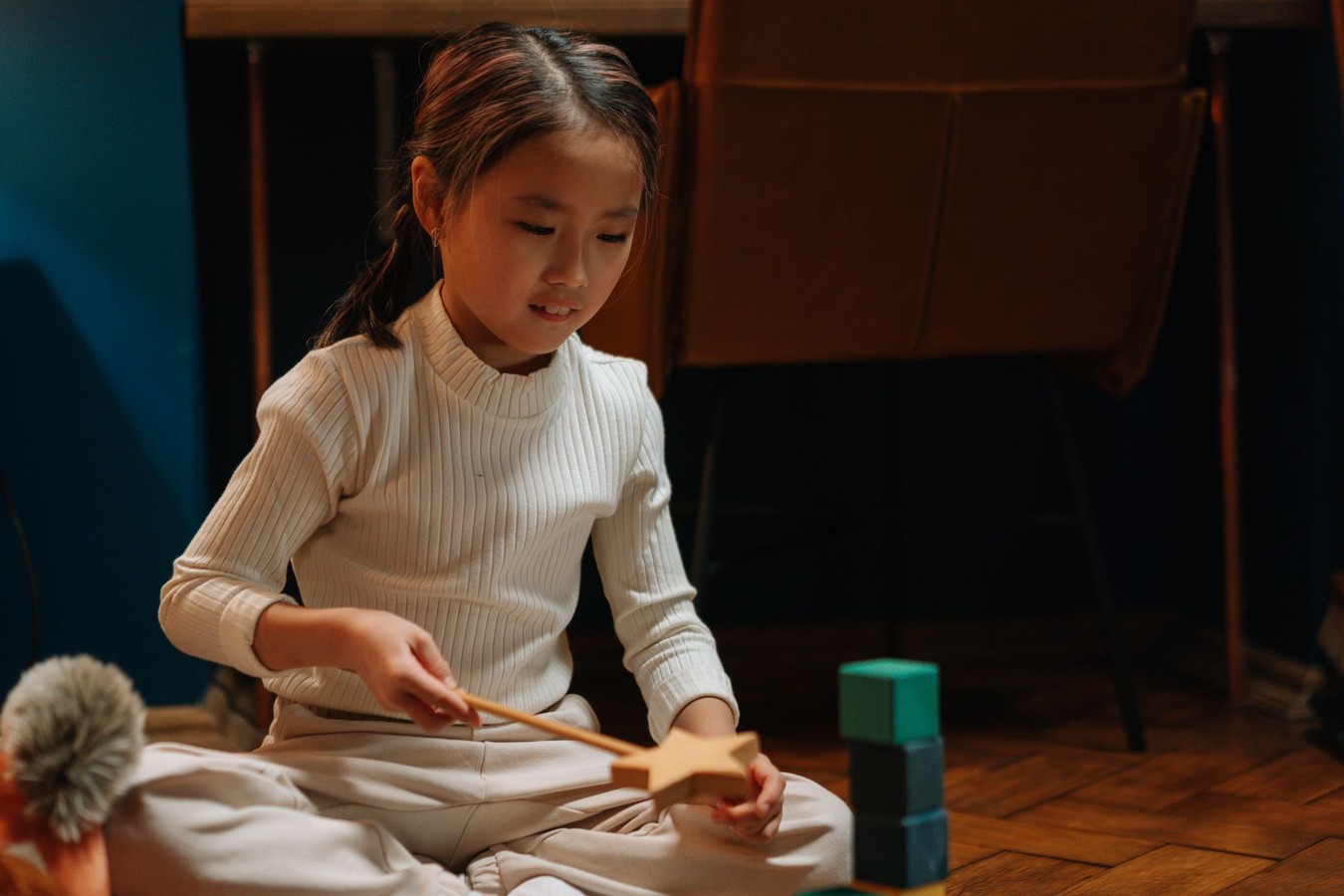 Family home after transition with natural cleaning supplies and improved air quality